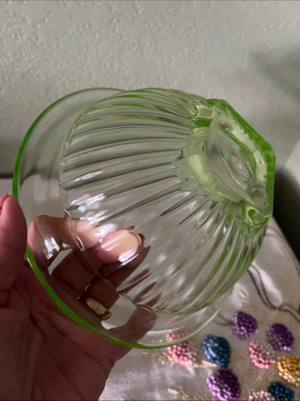 Depression Glass this gorgeous